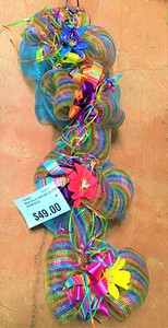 Garland Mesh Decoration Lrg 45in Long