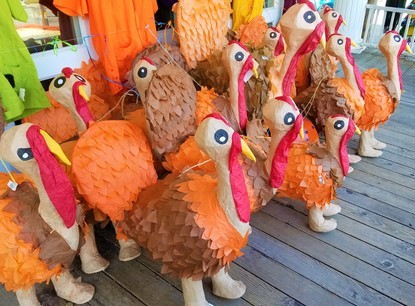 Pinata Thanksgiving Turkeys Reg